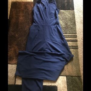 Crisscross- Back Jumpsuit